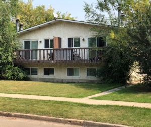 Fourplex For Rent A, 5827 52 Avenue, Red Deer, 3 Bedrooms, 1 Bathroom